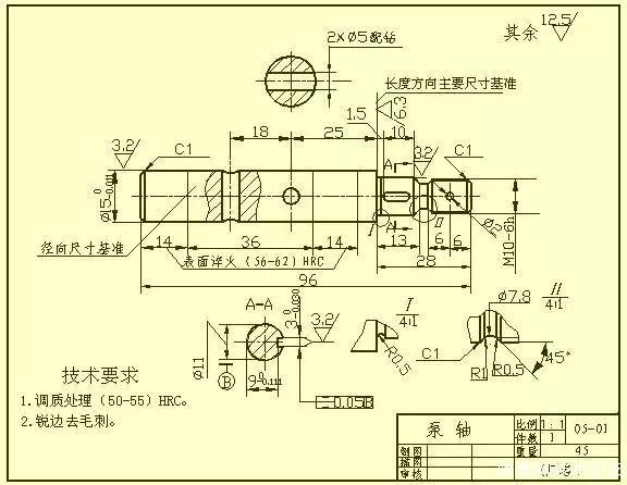 来看看经典机械制图识图标准吧！